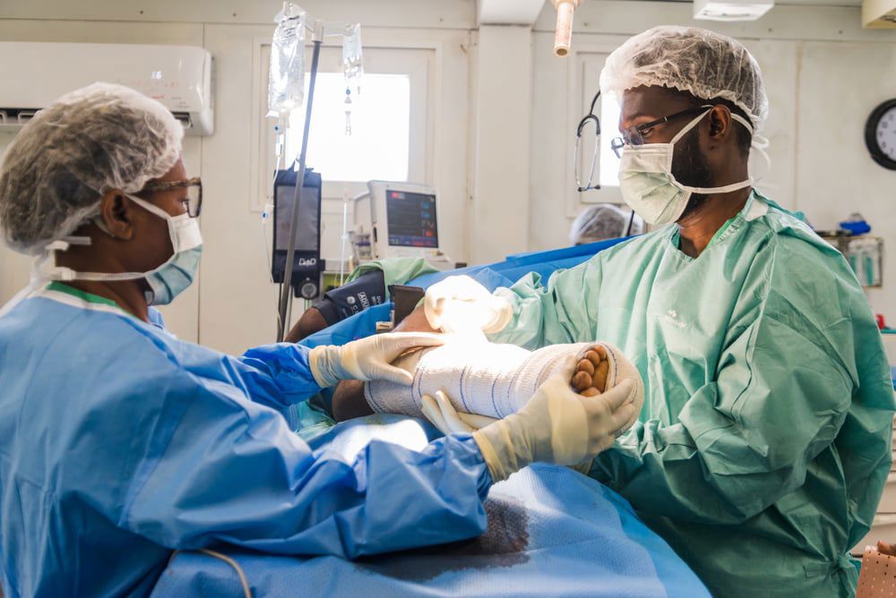 Treating the victims of extreme violence in Haiti. © Réginald Louissaint Junior