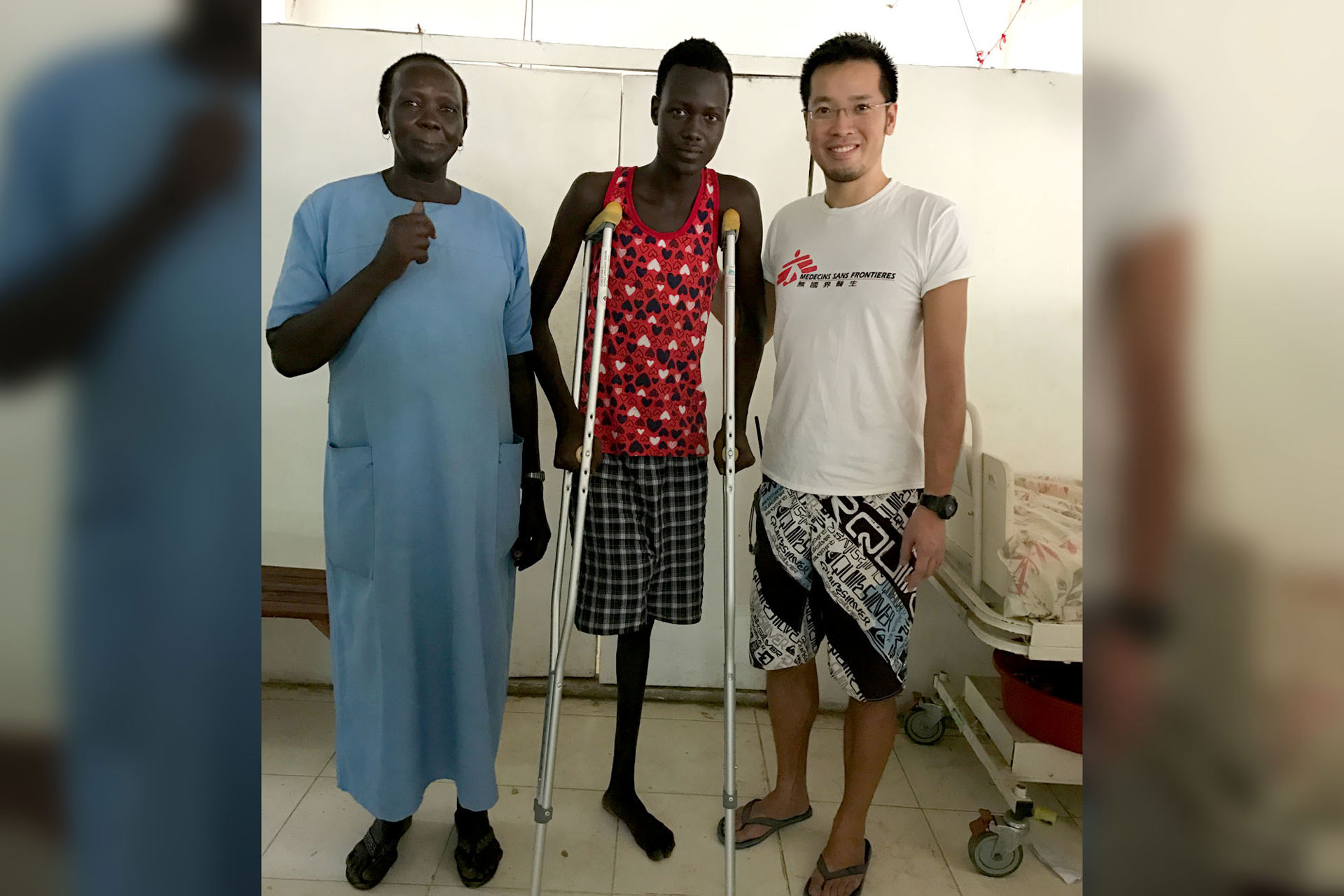 MSF Blog Akin Chan A Calm Patient In South Sudan