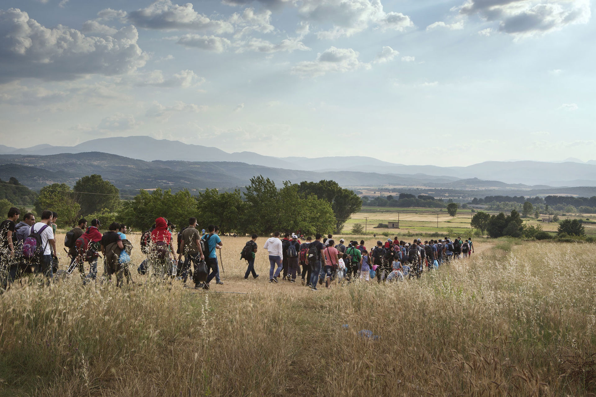 MSF Greece Thousands Of Migrants And Refugees Blocked In Precarious Conditions At The Border With FYROM