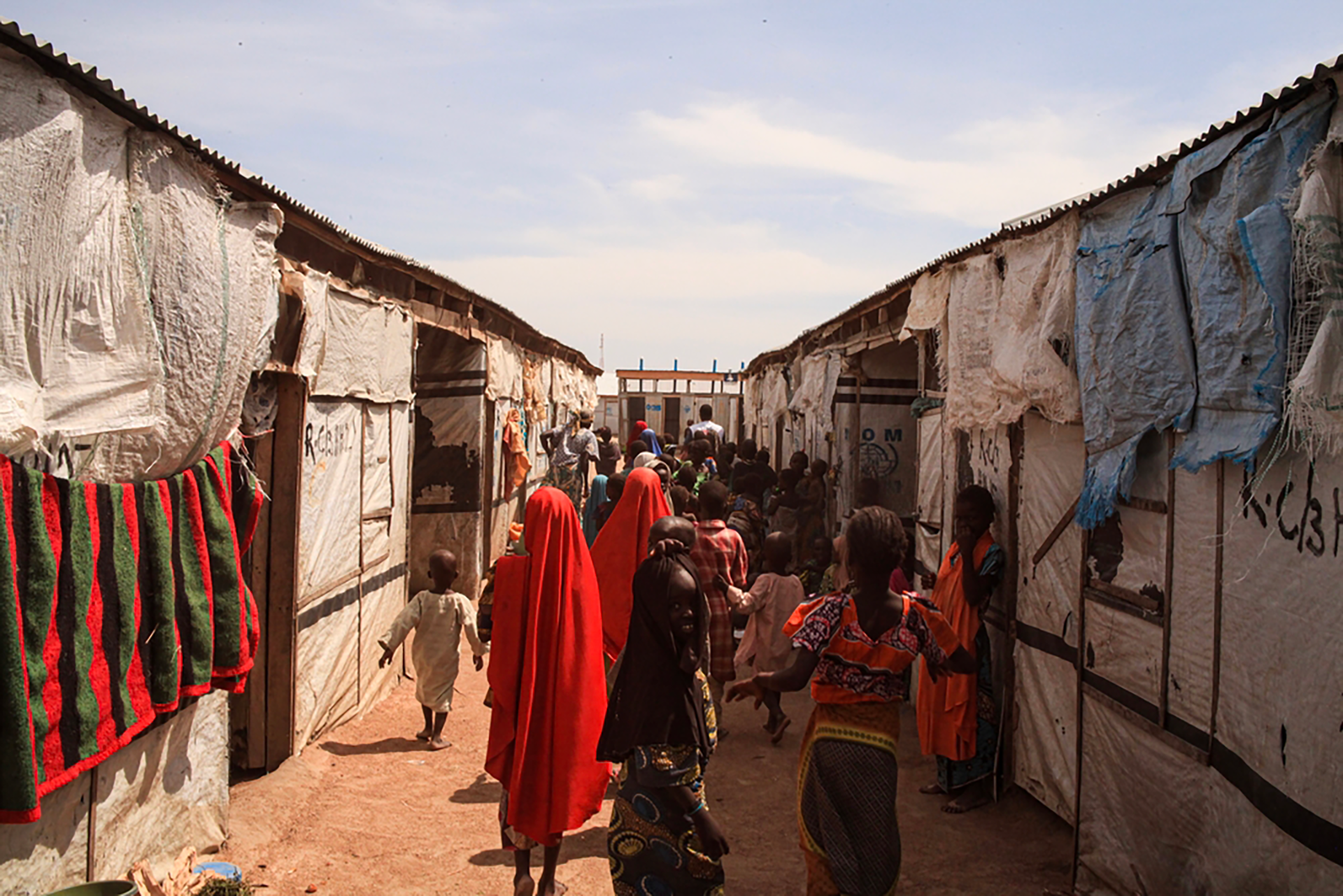  The transit camp in Pulka, Borno state, Nigeria. © Scott Hamilton/MSF