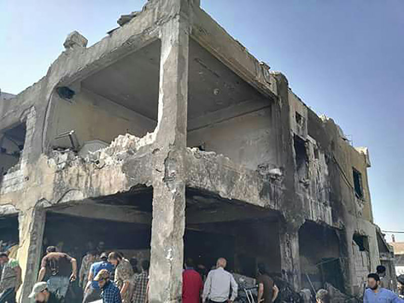 MSF Supported Hospital In Millis Idlib Bombed To The Ground 1