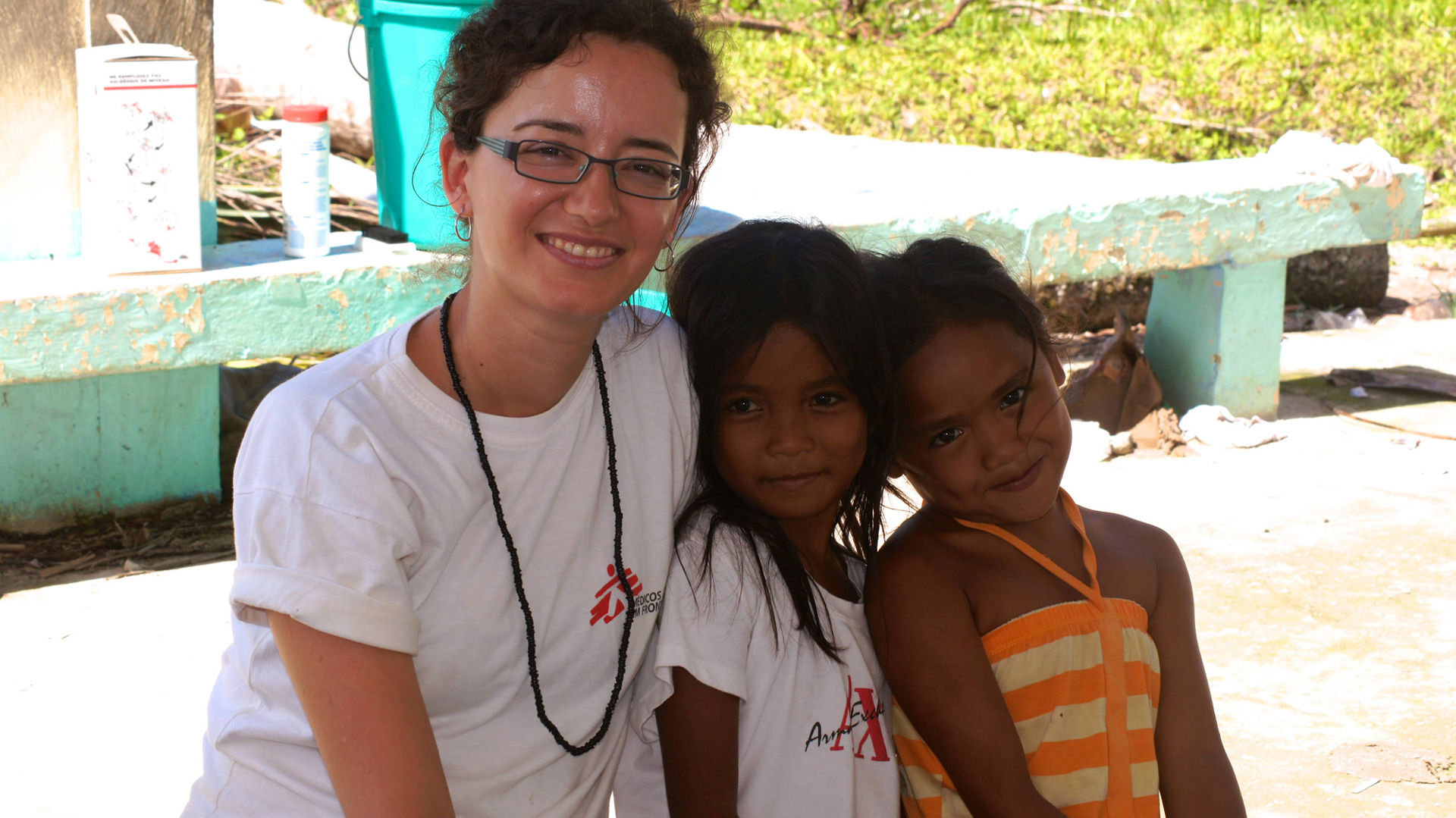 心理学家魏因特劳布 © MSF/Ana Cecilia Weintraub