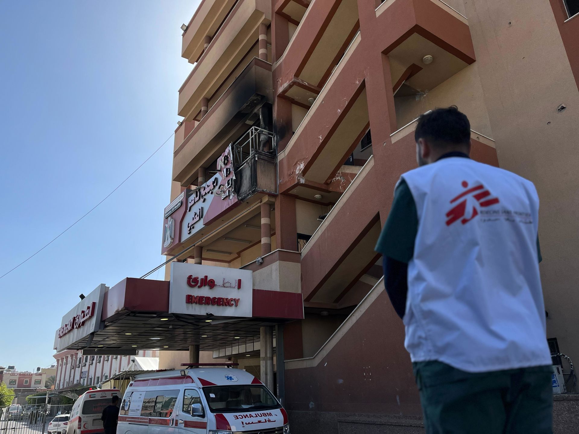 MSF Condemns Israeli Strike On Nasser Hospital In Gaza Calls For Protection Of Health Facilities