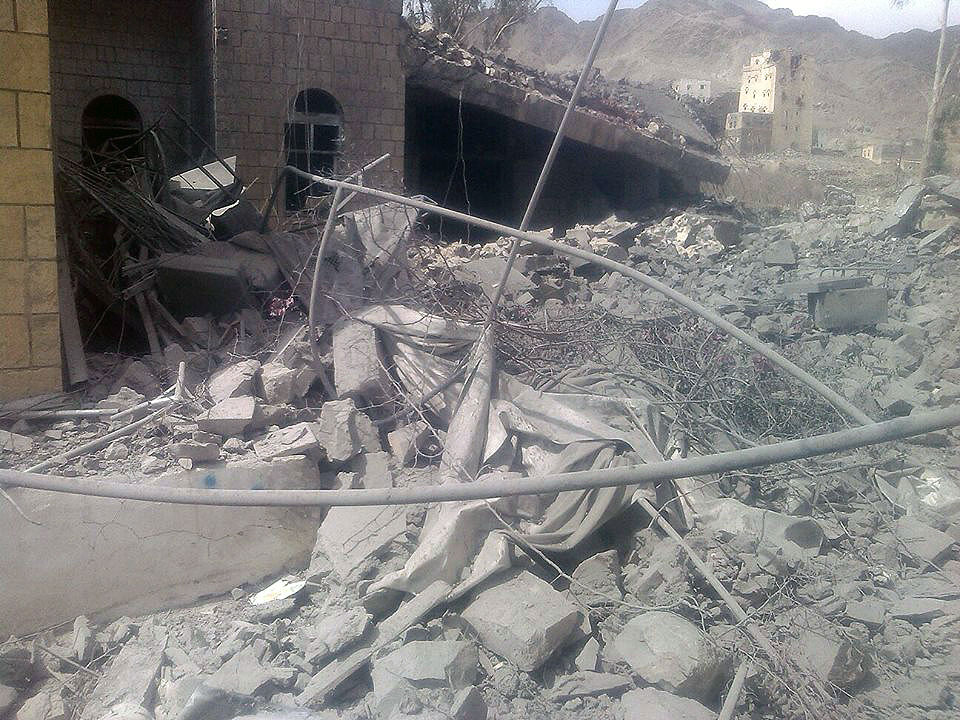 Yemen MSF Hospital Destroyed By Airstrikes 1