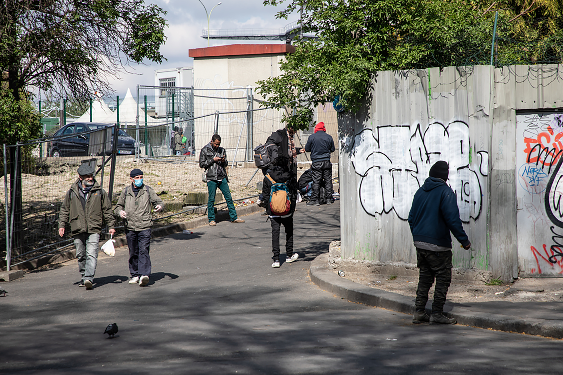 People who live rough on the streets are particularly vulnerable to coronavirus. © Agnes Varraine-Leca/MSF 