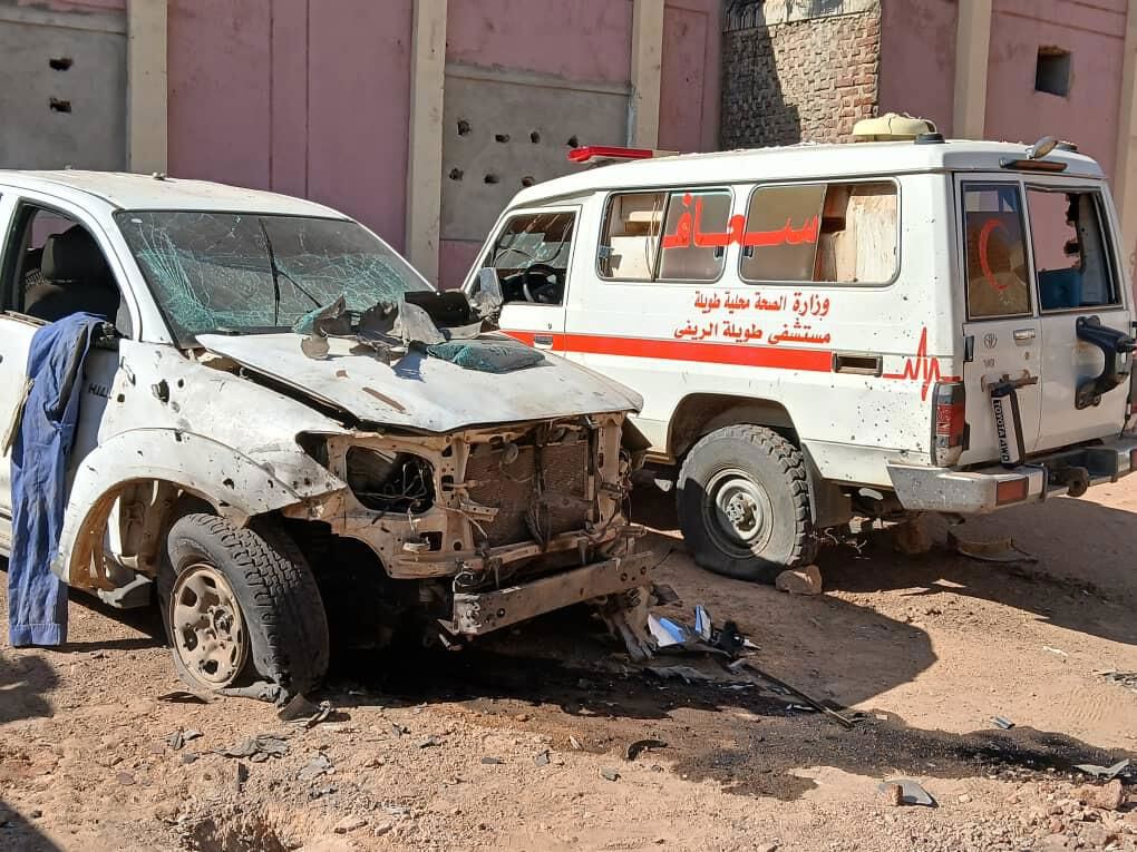 MSF Condemns A Despicable Attack On Its Ambulance In El Fasher